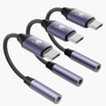 thumbnail image 1 of Adaptador Dongle USB C a 3,5 mm Stouchi para iPhone, Pixel, iPad, 1 of 7