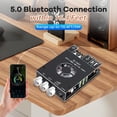 thumbnail image 4 of Placa amplificadora Bluetooth Daakro ZK-1602T 160 W+160 W 2.0 canales, 4 of 7