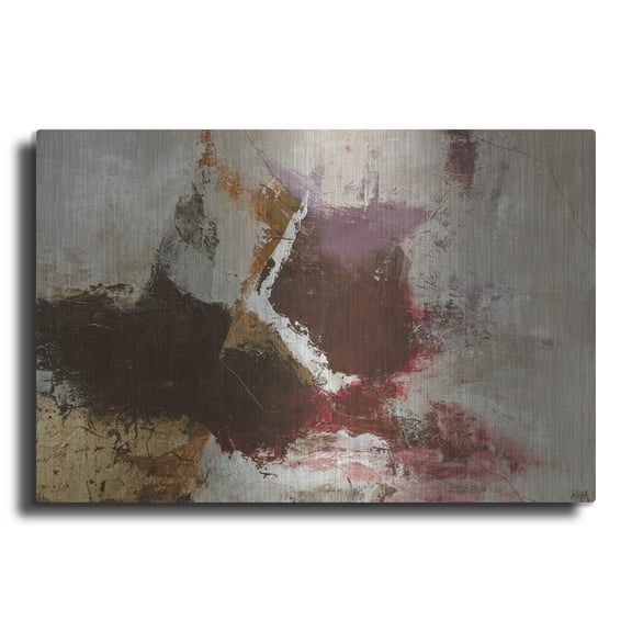 Luxe Metal Art 'Infinity 1' by Design Fabrikken Metal Wall Art, 24" x 16"