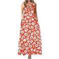 thumbnail image 1 of Vestido de tirantes de camisola con estampado de manga corta con estilo de verano para mujer OAVQHLG3B Store lin121212, 1 of 4