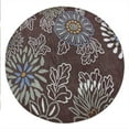 thumbnail image 3 of Rugsotic Carpets Hand Tufted Wool Eco-Friendly Area Rugs - 8'x8', Round, Brown, Modern Contemporary Design, High Pile Handmade Anti Skid Rugs for Living Room, Bed Room (K0A730), 3 of 5