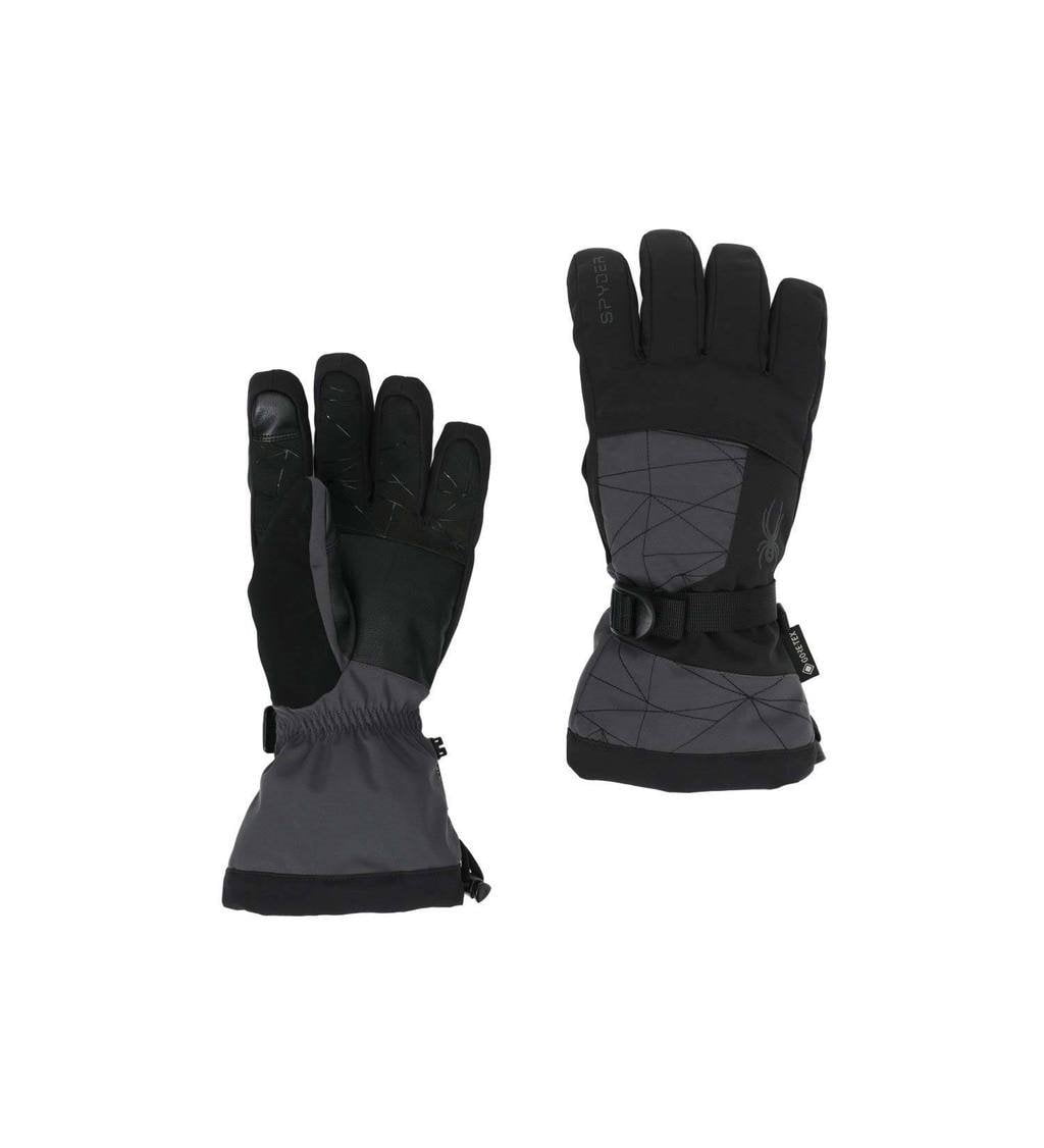 Spyder Overweb Gore-Tex Ski Gloves Black X-Large Men's