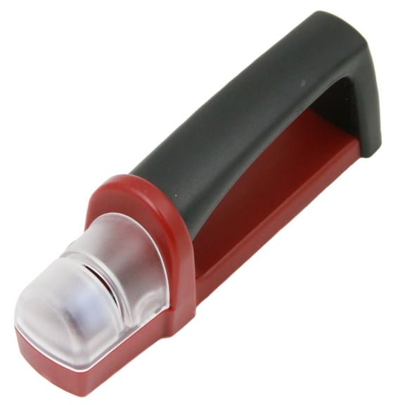 Chef Craft Select Ceramic Knife Sharpener, 1 Stone, Red