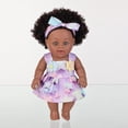 thumbnail image 6 of UUWEAR Baby Doll Toys for Girls Age 3 4 5 6 7 Years Old,10 Inch Black African Black Baby Cute Curly Black Baby Dolls Toy Birthday Christmas Gifts for Kids Aged 1 2 3 4 5 G, 6 of 9