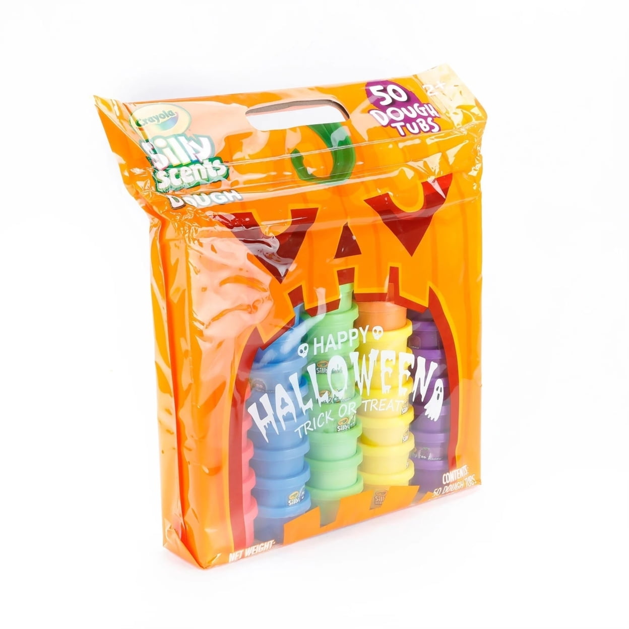 Crayola Silly Scents Dough Halloween Pack, 1 Ounce (50 Count) - Pumpkin