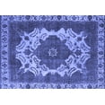 thumbnail image 1 of Ahgly Company Indoor Rectangle Oriental Blue Industrial Area Rugs, 5' x 7', 1 of 4