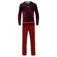thumbnail image 3 of Onlypjs Matching Family Christmas Pajamas Set for Men, Women and Couples – Holiday Plaid Tree Print Sleepwear, 3 of 5
