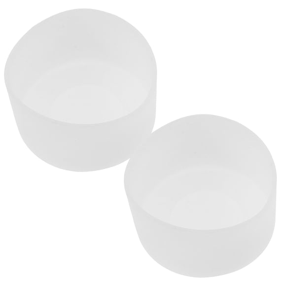 Raindrops Protective Bottle Bottom Sleeve Plastic Transparent 2Pcs Back to School