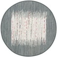 thumbnail image 4 of SAFAVIEH Montauk Tennyson Braided Border Cotton Area Rug, Ivory/Grey, 6' x 6' Square, 4 of 10