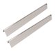 thumbnail image 3 of Placa de calor para barbacoa, protectores térmicos ajustables de acero inoxidable para parrilla, reemplazo de accesorios, 2 uds., 3 of 10