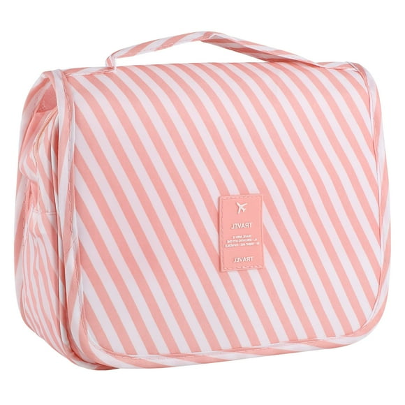 Neceser Pengxiaomei impermeable para colgar cosméticos, color rosa
