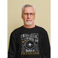 thumbnail image 2 of Physician Dad Sweatshirt Men -Image by Shutterstock, Male Small, 2 of 4