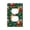 Style S, variant on Kdxio Vintage Santa Skiing Green Plaid Decorator Light Switch or Receptacle Outlet Wall Plate Decorator Wall Plate Child Safe Outlet Cover-Style S