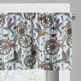 thumbnail image 5 of Ambesonne Bicycle Valance & Curtain, Nostalgic Flower Bird, 55"x45", Multicolor, 5 of 6