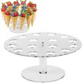 thumbnail image 3 of Support de Présentation pour Desserts en Acrylique Rond 16 Trous Étagère de Fête, 3 of 8