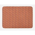 thumbnail image 1 of Geometric Bath Mat, Abstract Style Geometric Elements Colorful Spirals on Warm Colored Background, Plush Bathroom Decor Mat with Non Slip Backing, 29.5" X 17.5", Multicolor, by Ambesonne, 1 of 2