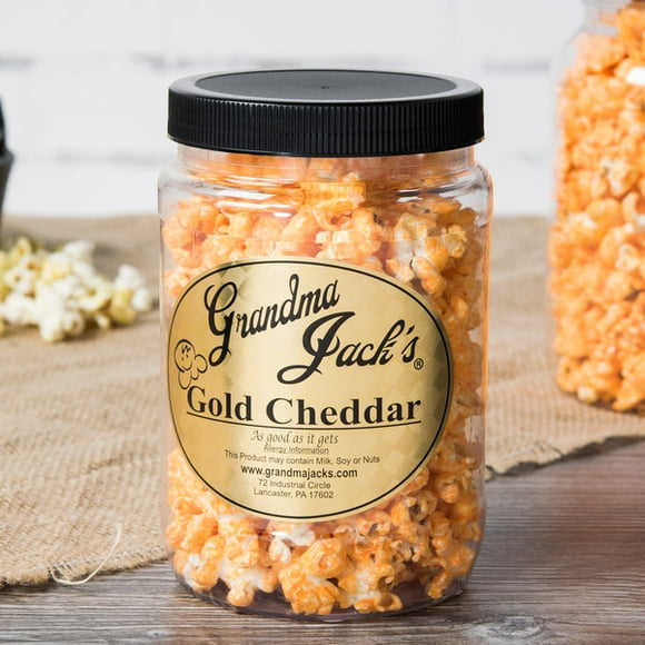 Grandma Jack's 32 oz. Gourmet Gold Cheddar Popcorn