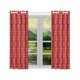 thumbnail image 2 of ABPHQTO Cortina de ventana con patrón de rejilla Cortina de cocina 65x90 cm (dos piezas), 2 of 3