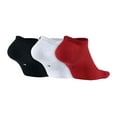 thumbnail image 2 of Nike Air Jordan Jumpman No-Show Socks - 3 Pair Pack Large, 2 of 2