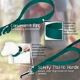 thumbnail image 5 of Country Brook Petz® 3/4 inch Deluxe Nylon Dog Leash, 6 Foot - Teal, 5 of 5