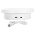 thumbnail image 4 of Rechargeable Rotating Display Stand Motorized Rotating Display Holder Rotating Turntable Jewelry Display Stand, 4 of 9