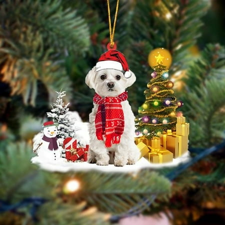 

Dog Listing Christmas Ornaments Christmas Tree Pendants Hanging Tags Decoration as show