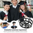 thumbnail image 4 of Diadema Para Sombrero De Graduación, Agarre Seguro, Anticaída, Fácil De Usar, Inserto Para Sombrero De Graduación Para Estudiantes Graduados Y Mujeres, 4 of 7