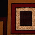 thumbnail image 6 of Home Dynamix Premium Nikola Contemporary Colored Block Area Rug, Red/Brown, 5'2"x7'4", 6 of 6