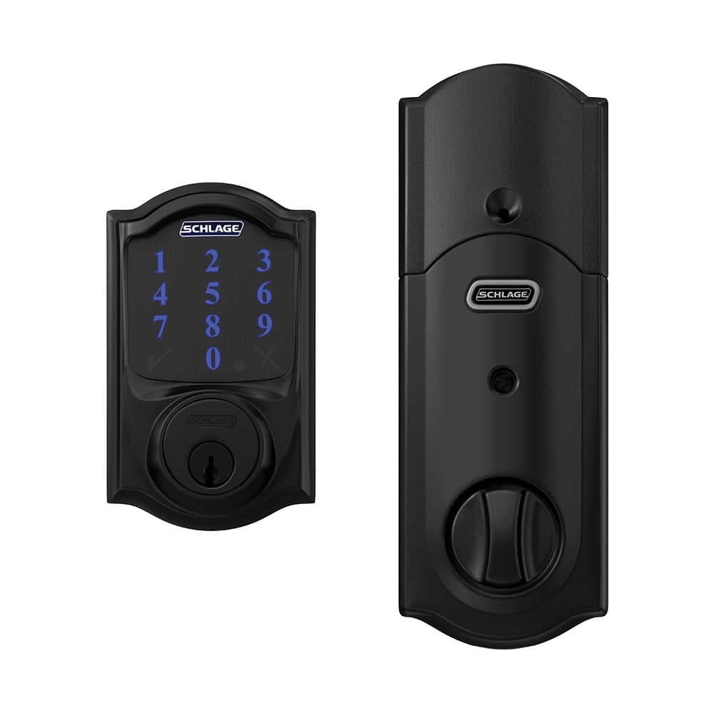 Schlage Be469nx-Cam Connect Camelot Touchscreen Electronic Deadbolt ...