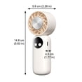 thumbnail image 3 of THOPBPRK Portable Handheld Personal Fan with Extended Time for Travel Commuting Outdoor Events and Home Use Lightweight Handheld Device, 1Pcs Black, 3 of 6