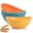 Multicolor-4, variant on Homienly 6-Pack 60 oz Wheat Straw Salad Bowls, Microwave & Dishwasher Safe, Green