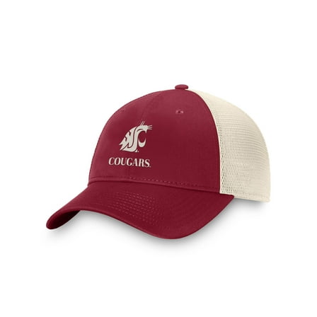 Men's Crimson Washington State Cougars Special Ops Trucker Adjustable Hat