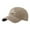 Khaki, variant on Premium Alphabet Monogram Embroidery Duck Hat in Versatile Solid Colors with Enhanced Breathable Mesh Construction,Black,One Size