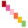 thumbnail image 1 of A5 Notebook, Thickened Softcover Sewn Notebook, 30 Sheets (60 Pages), Smooth Writing Paper, Multi-Color, Portable for Schol, 6-Pack (Colorful B), 1 of 9