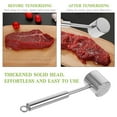 thumbnail image 3 of unbranded Martillo Para Carne De Acero Inoxidable Ergonómico Para, 3 of 8