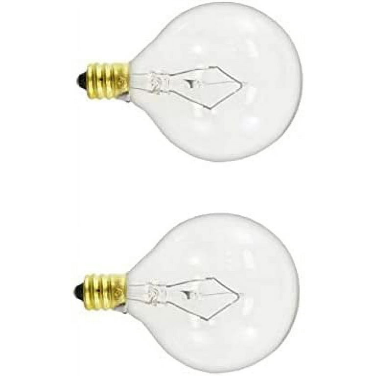 20 Watt E14 Globe Replacement Bulb For Scentsy Warmers (Clear) - Scentsy  Warming Candles