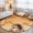 Orange, variant on Area Rugs 2x3,Farm Squirrel Fall Watercolor Maple Leaf Non Slip Washable Rug Indoor Carpet Soft Floor Rugs for Home Living Room Bedroom Dining Room Office
