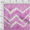 thumbnail image 2 of oneOone Velvet Fuschia Pink Fabric Geometric Fabric For Sewing Printed Craft Fabric By The Yard 58 Inch Wide, 2 of 4