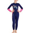 thumbnail image 1 of Naiovety DIVE SAIL Niños Traje de buceo Cuello 2.5 mm A prueba de sol Cálido Mantener 3 capas Impermeable Natación Playa Jugar Traje de Deportes acuáticos Rosa METRO Naiovety OD003303-12, 1 of 6
