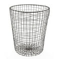 thumbnail image 2 of G.E.T. Heavy Duty Iron Wire Utility Storage Basket, Round, 11.5" x 14" x 15.5", 2 of 2