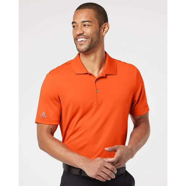 Adidas Polo de Performance pour Hommes, 2TG, Orange