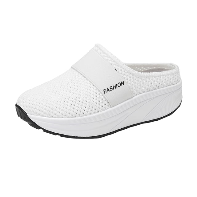 Amzcrzy Zapatos de mujer,Zapatos de mujer,Zapatillas de mujer, Sandalias de malla con plataforma hueca para mujer, zapatos de suela suave Sandalias Mujer Zapatillas De Casa