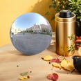 thumbnail image 4 of unbranded Bola De Jardín Reflectante De Metal Pulida Para Exterior, 4 of 6