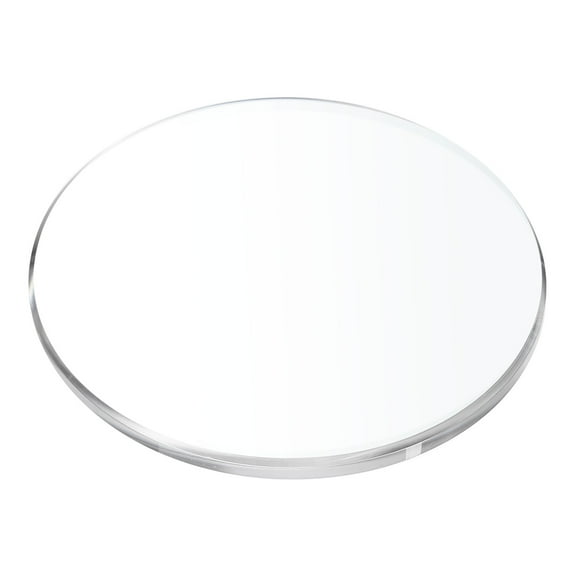 Watch Crystal Glass Len 38.5mm Dia 2mm Thick Flat Round Clear Sapphire Glasses Watches Face Crystals Lens Replacement for Watchmaker Repair