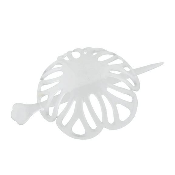 Parcelona French Radial 3.5" Celluloid Chignon Hair Slide Pin Thru Bun Cover