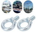 thumbnail image 4 of Lifting Ring , Large Bearing Capacity Galvanized Q235 Steel Eye Screw   For Marine For Machinery Devices M20, 4 of 8