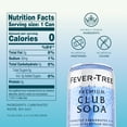 thumbnail image 2 of Fever-Tree Premium Club Soda , 8 pack, 150 ML Aluminum Cans, 0% ABV, 2 of 6