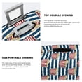thumbnail image 5 of Balery Luggage Cover Popcorn On Blue Lines Print Suitcase Covers for Luggage Elastic Washable Suitcase Protector Fits 18-32 Inch Luggage-Small, 5 of 9