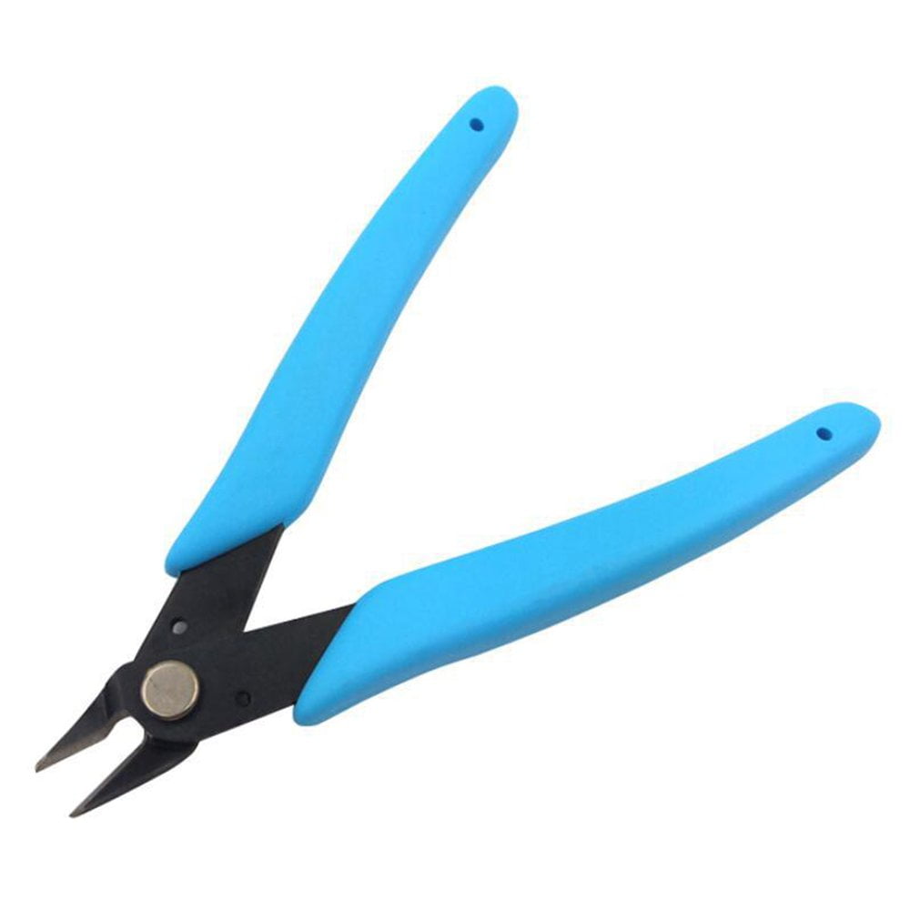 Durable Electrical Side Snips Flush Pliers Cable Wire Cutter Cutting Blue Tool 