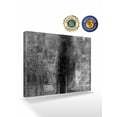thumbnail image 2 of Gray Wall Art for Living Room,Canvas Picture Wall Decor for Bathroom Bedroom,Retro Oil Painting Modern Abstract Art Aesthetics Painting Artwork for Office Kitchen Hallway Dining Room Decor 20"x24", 2 of 8
